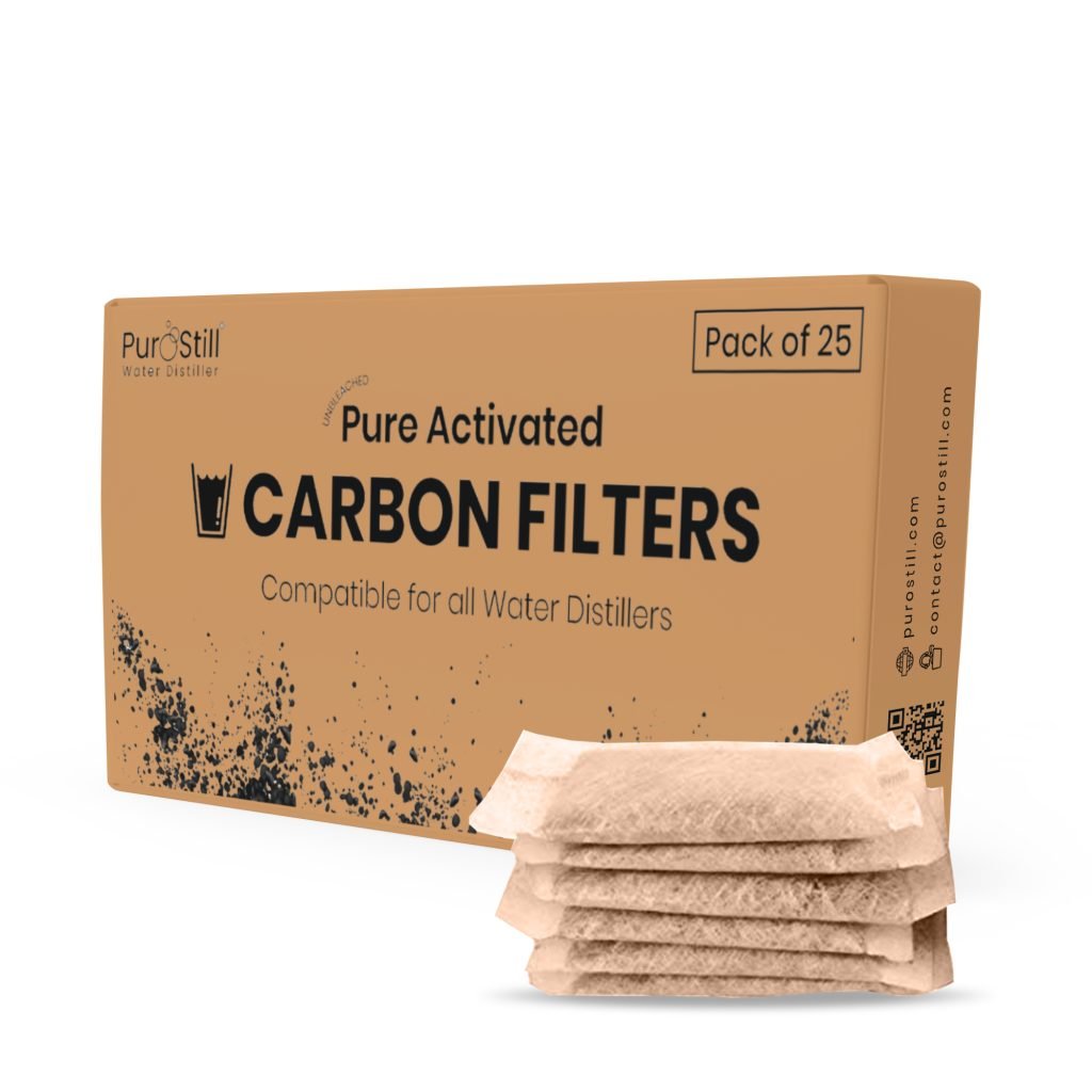 activated carbon filters for water distillers