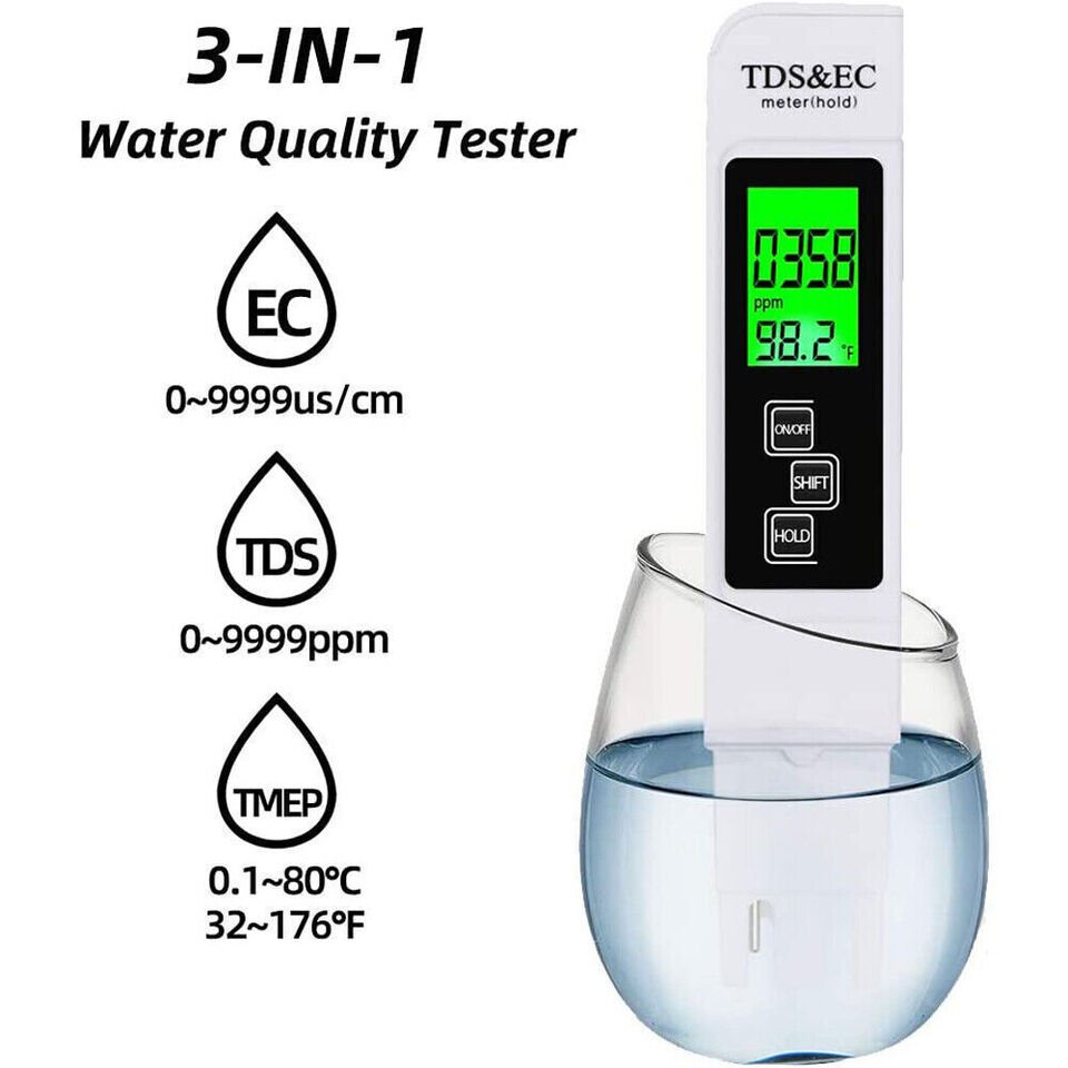 tds meter water quality purostill distiller