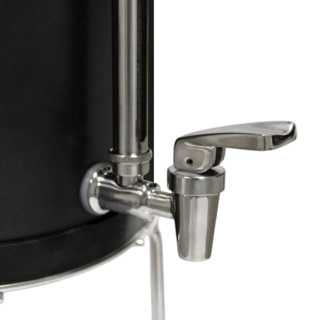 Close-up of the tap on a water filter system