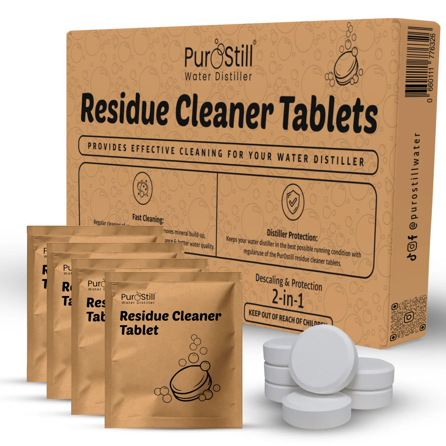 Residue Cleaner for Water Distillers - Best Water