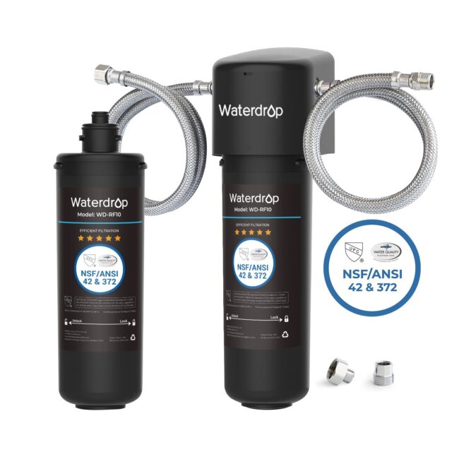 Waterdrop 10UA Under Sink Filter System with extra RF10 filter