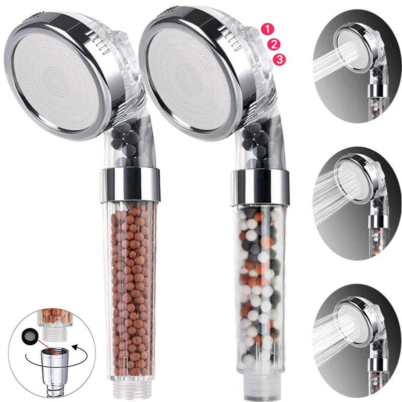 Premium High Turbo Pressure Shower Head - Powerful, Water-Saving, Quality Filter