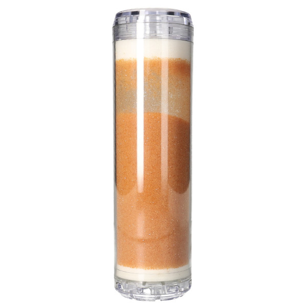 Premium 10" Refillable DI Resin Cartridge - Quality Pre-Filled De-Ionization Resin