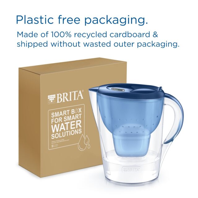 BRITA Marella XL water filter jug with MAXTRA PRO cartridge in packaging