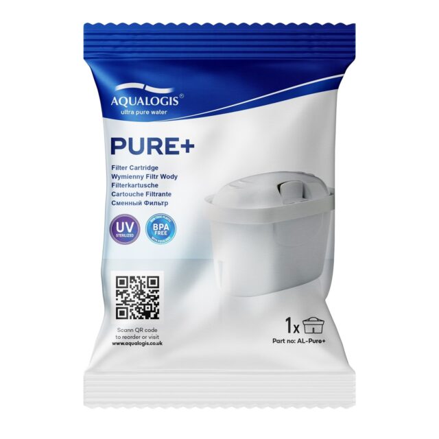 Aqualogis Pure+ filter cartridge packaging