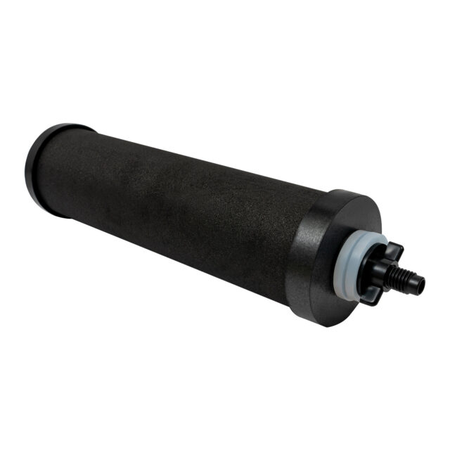 Carbon filter for 8.5L gravity-fed water purification system